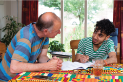 Ammaruitjemenlogeertbijrenevenmarieke